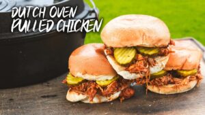BBQ recepten voor op een kamado: pulled chicken