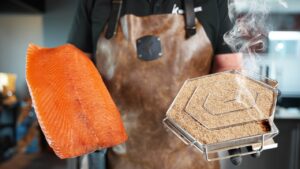 BBQ recepten voor op een kamado: koud roken van zalm