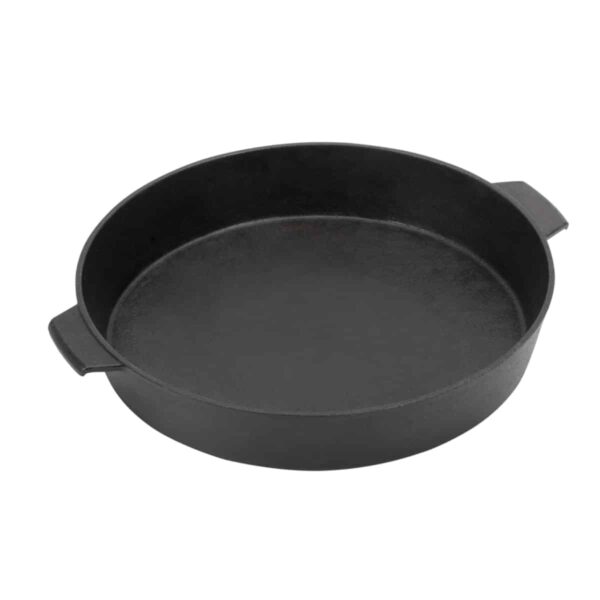 Gietijzeren pan voor bakken