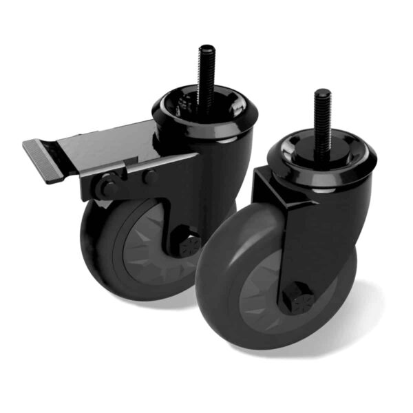 Wielenset voor de Big Green Egg frames