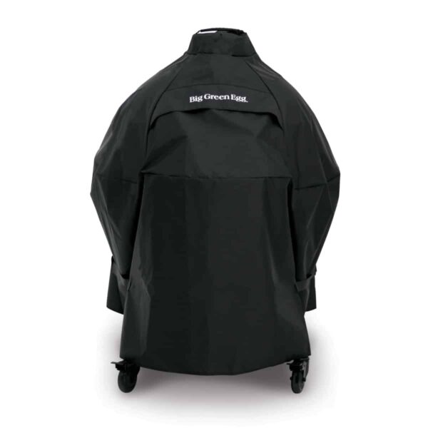 Luxe zwarte afdekhoes voor de Big Green Egg 2XL.