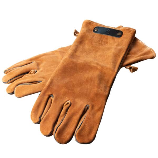 Kolenboertje leren handschoenen bruin|handschoen kolenboertje|||