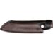 Prachtige lederen hoes voor het Forged santokumes 14cm.|
