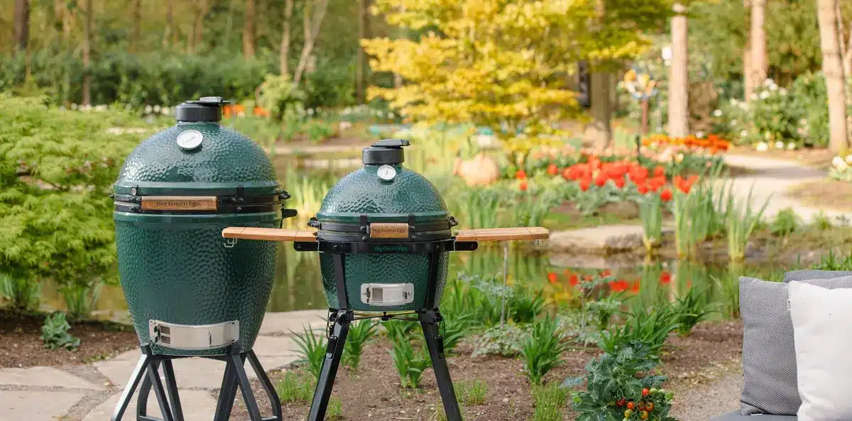 Big green egg banner foto