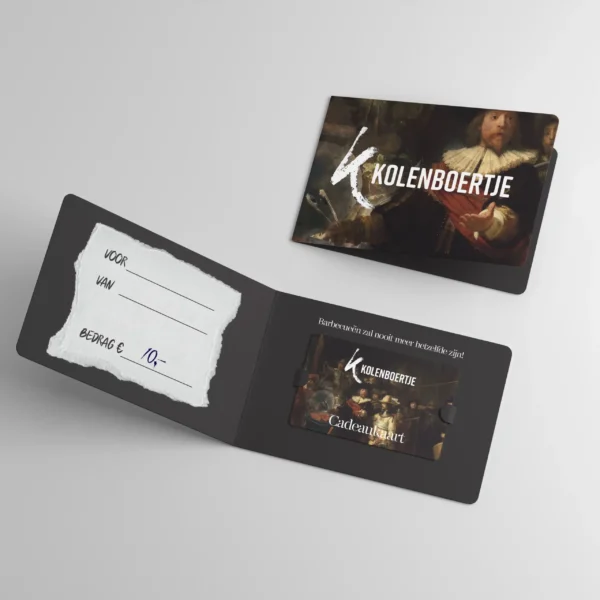 Cadeaukaart 10 euro Rembrandt