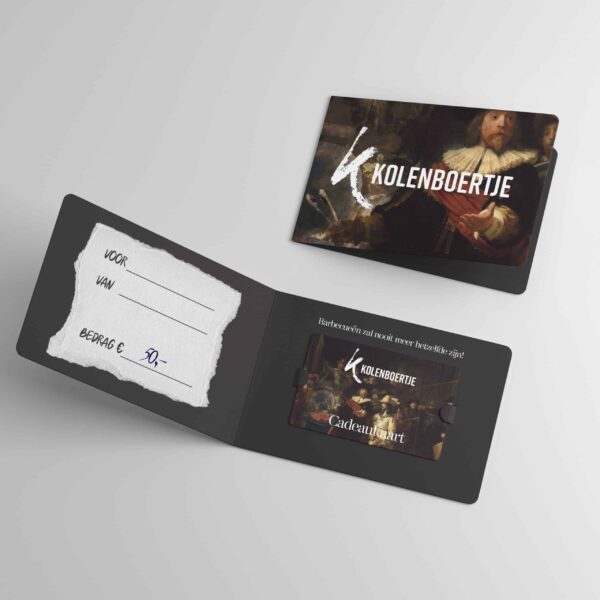 Cadeaukaart 50 Rembrandt