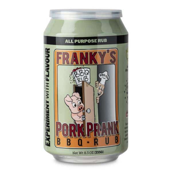Turnpike Franky’s Pork Prank pork rub 235 gram blik