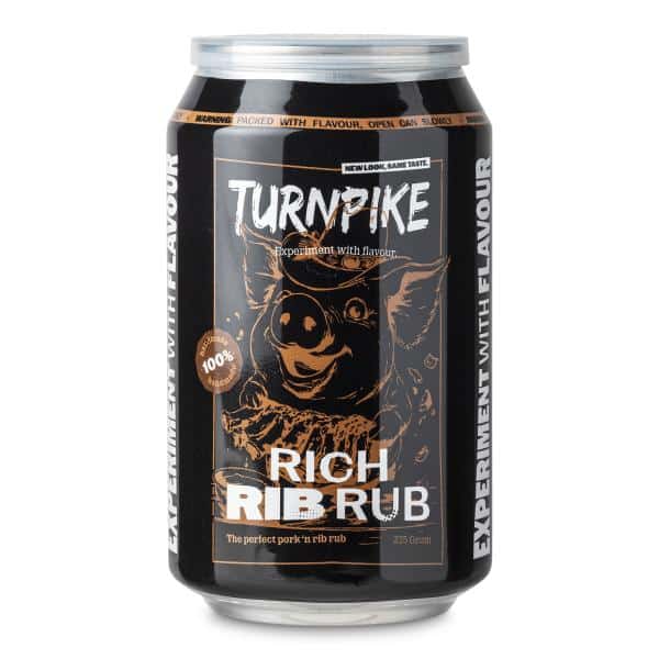 Turnpike Rich Rib Rub 235 gram TPB72 kruidenrub