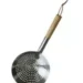 Hot Wok schuimspaan HW6012 RVS met houten handvat