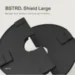 The Bastard Shield Large gietijzeren hitteschild TBAI731 voor low and slow en indirect grillen