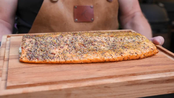 warmgerookte zalm